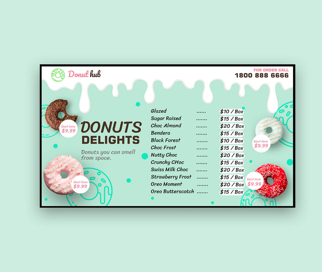 digital menu board templates